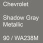 Preview: Chevrolet, Shadow Gray Metallic, 90 / WA238M.